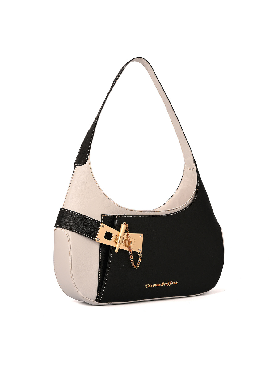 Hobo Bag Golden Clasp P&B