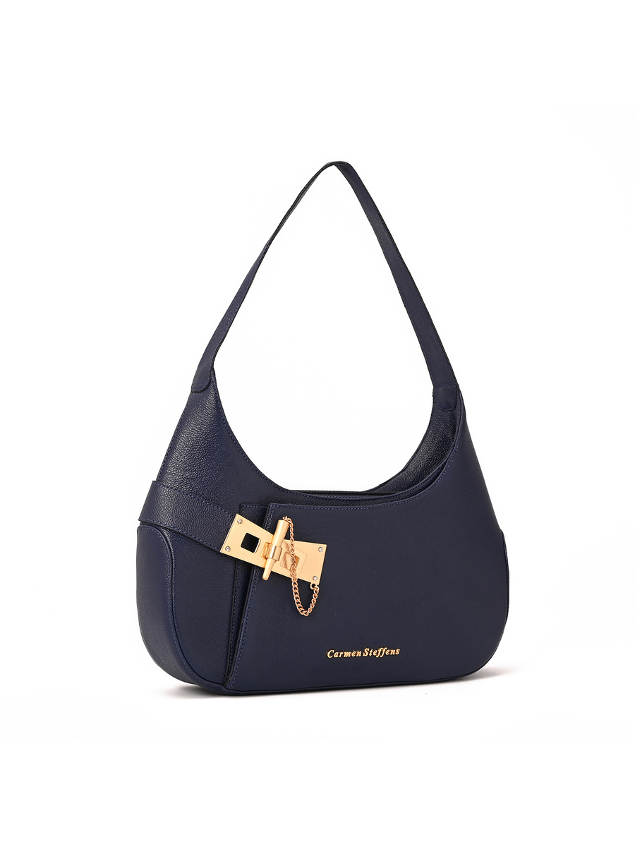 Hobo Bag Golden Clasp Nefertiti