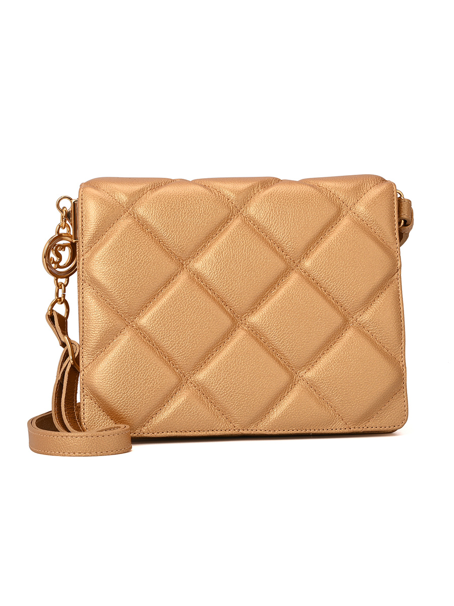 Quilted Bag Minimal Golden