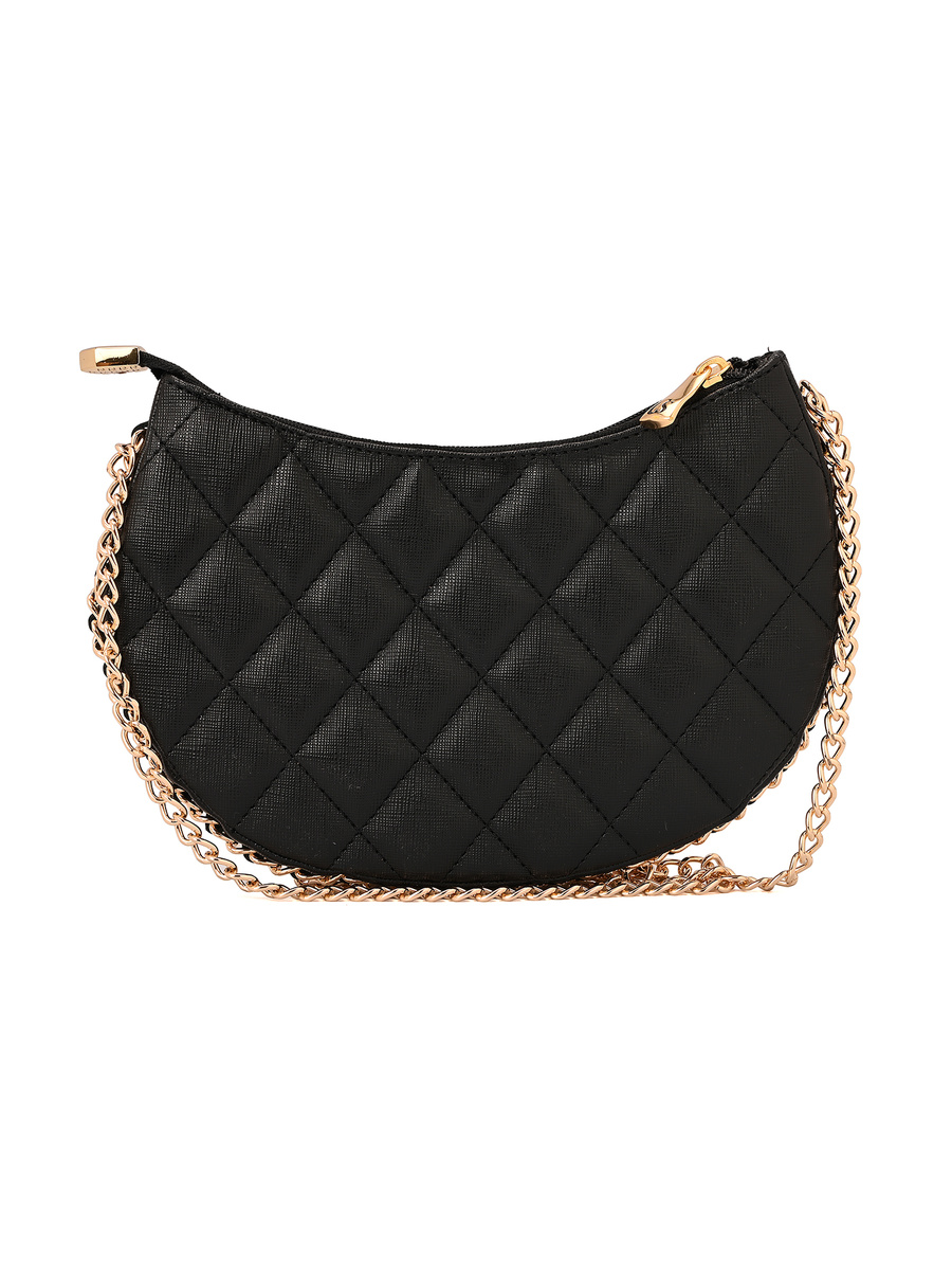 Matelass� Chain Bag Black