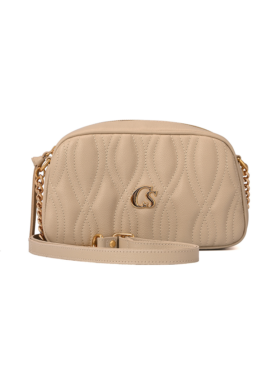 Quilted Bag Texture Off-White