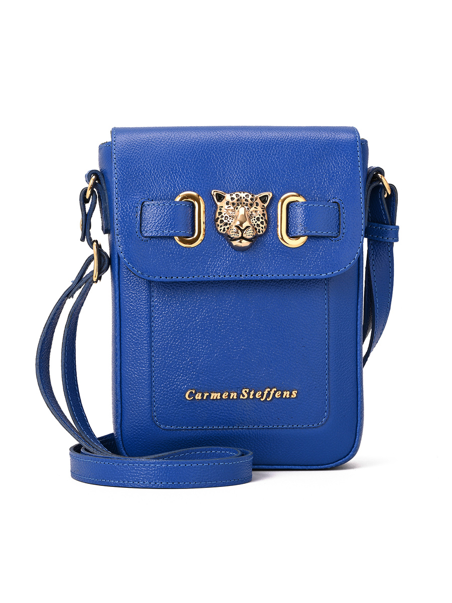 Crossbody Bag Leopard Blue