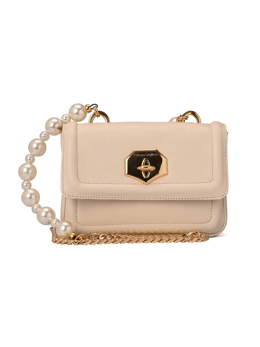 Crossbody Bag Pearl Silk