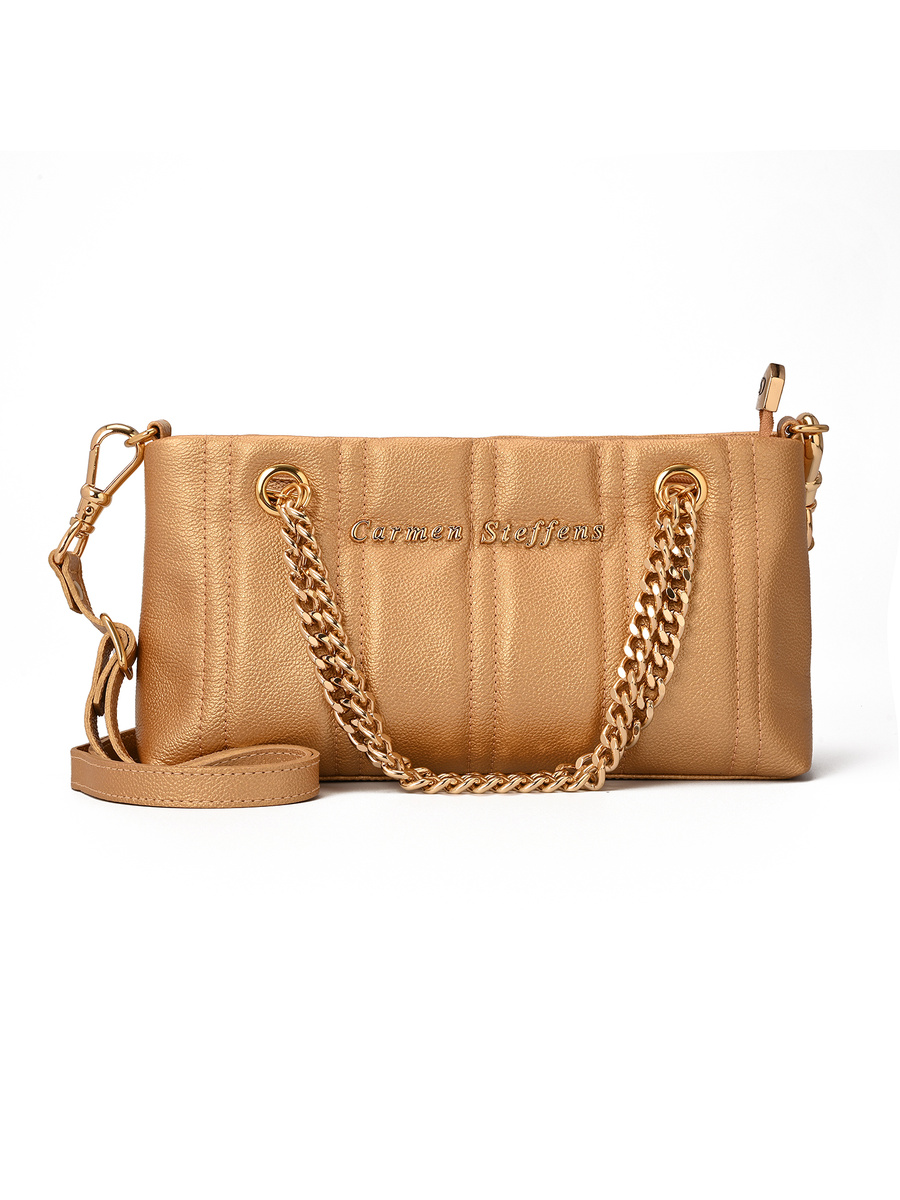 Quilted Bag Chains Golden
