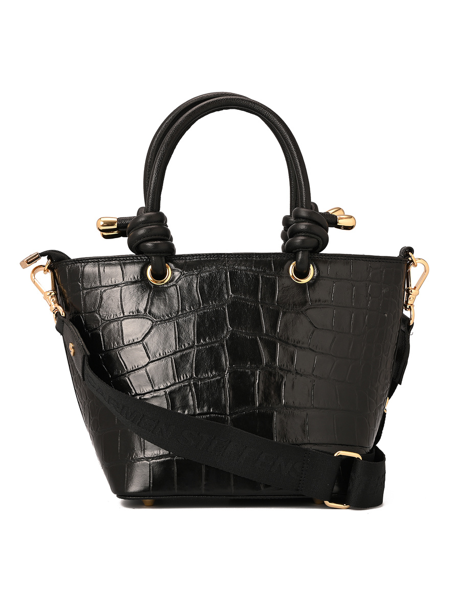 Shopping Bag Knot Black