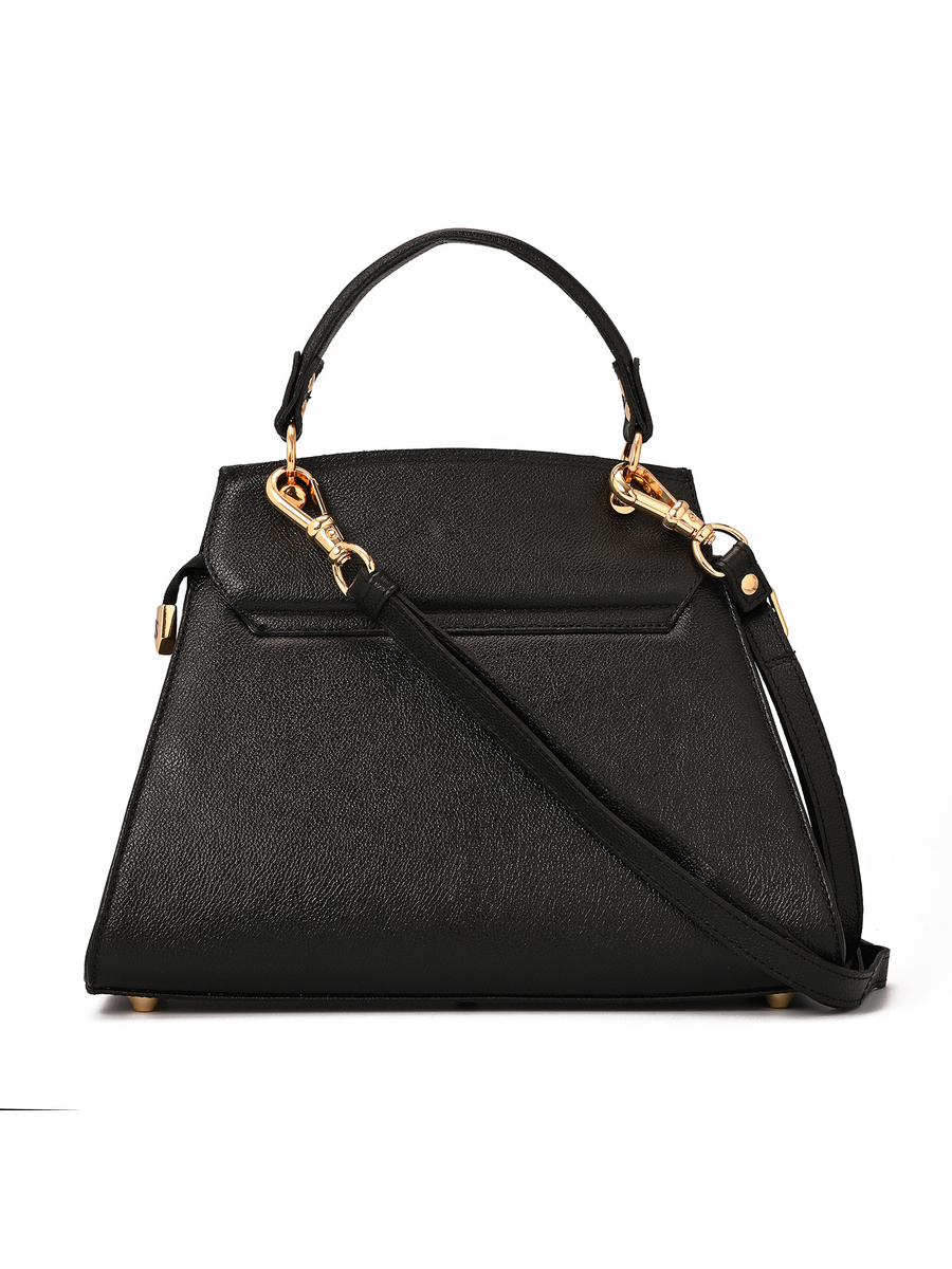 Geometric Bag Black