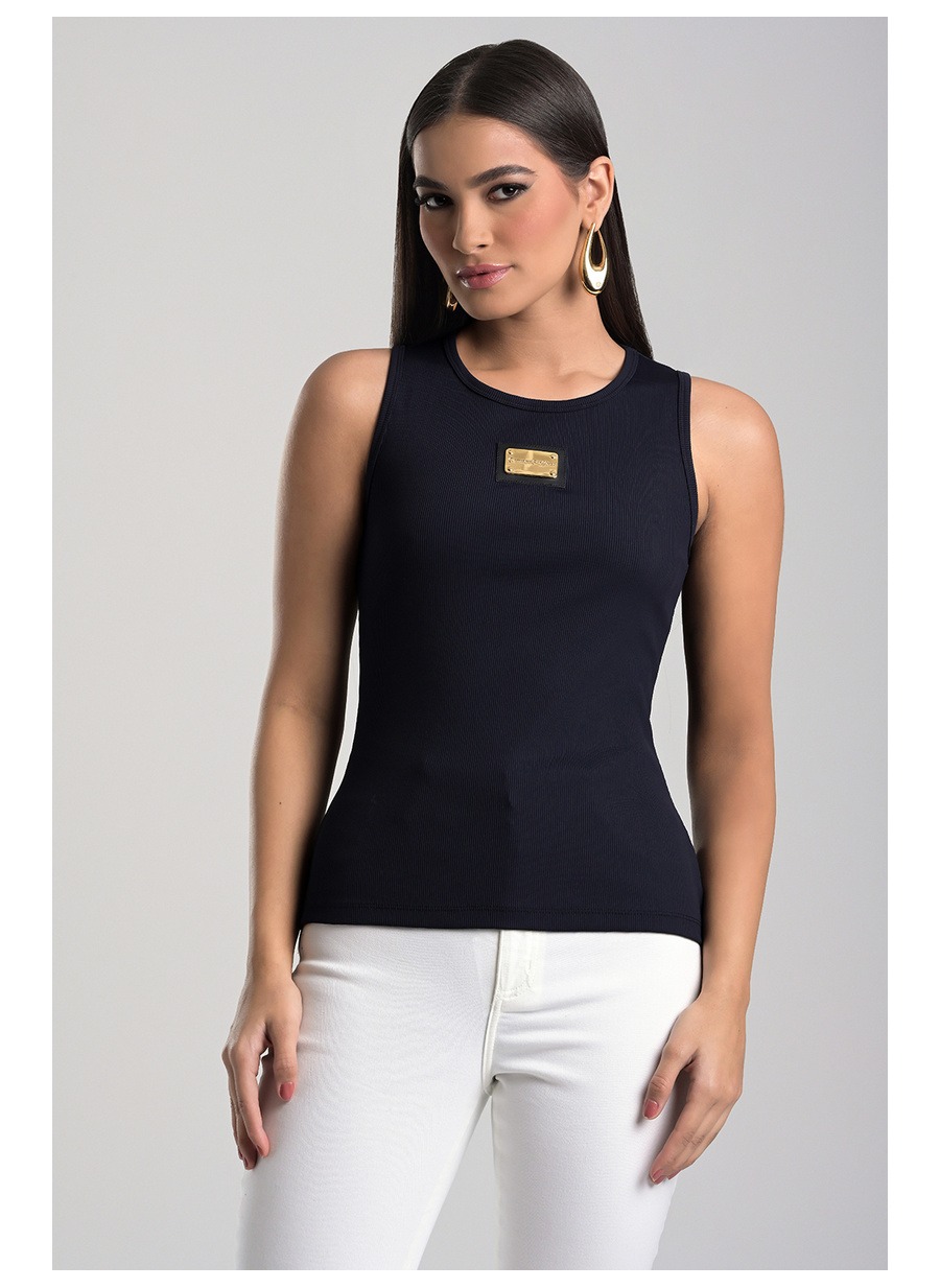 Black Basic Tank Top