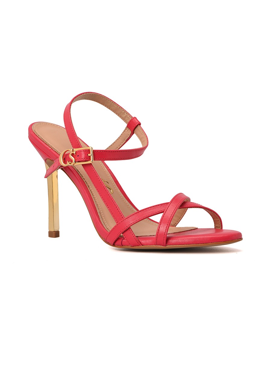 Minimal Red Orchid Sandal