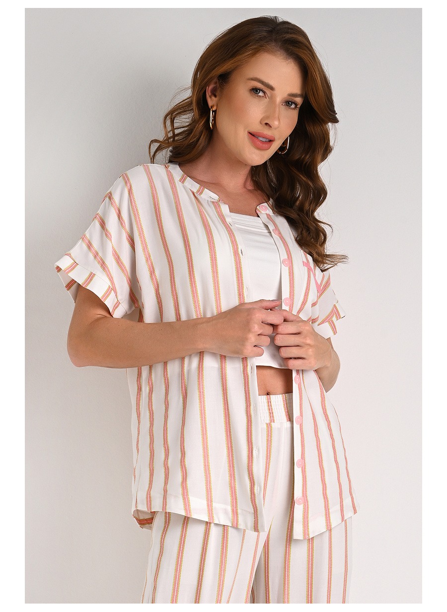 Elongated Shirt with Rounded Hem