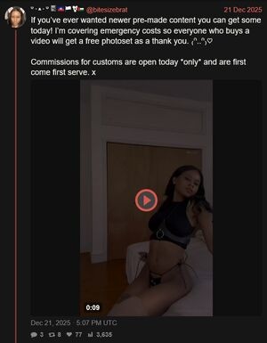 Bitesizedbrat / bitesizebrat / bitesizedrats / thembothot