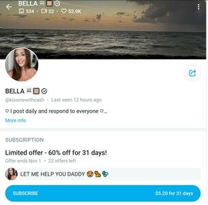 Bella / kissmewithcash