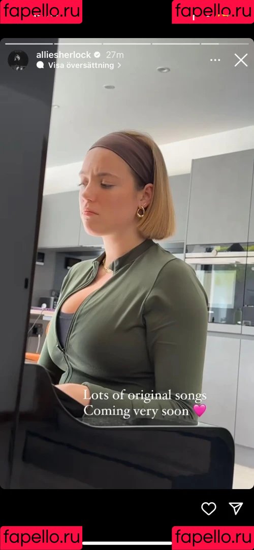 Allie Sherlock Onlyfans Photo Gallery 