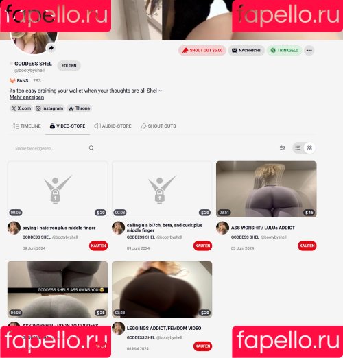 bootybyshel Onlyfans Photo Gallery 