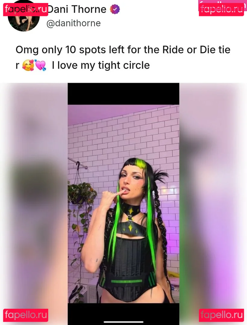 Dani Thorne Onlyfans Photo Gallery 