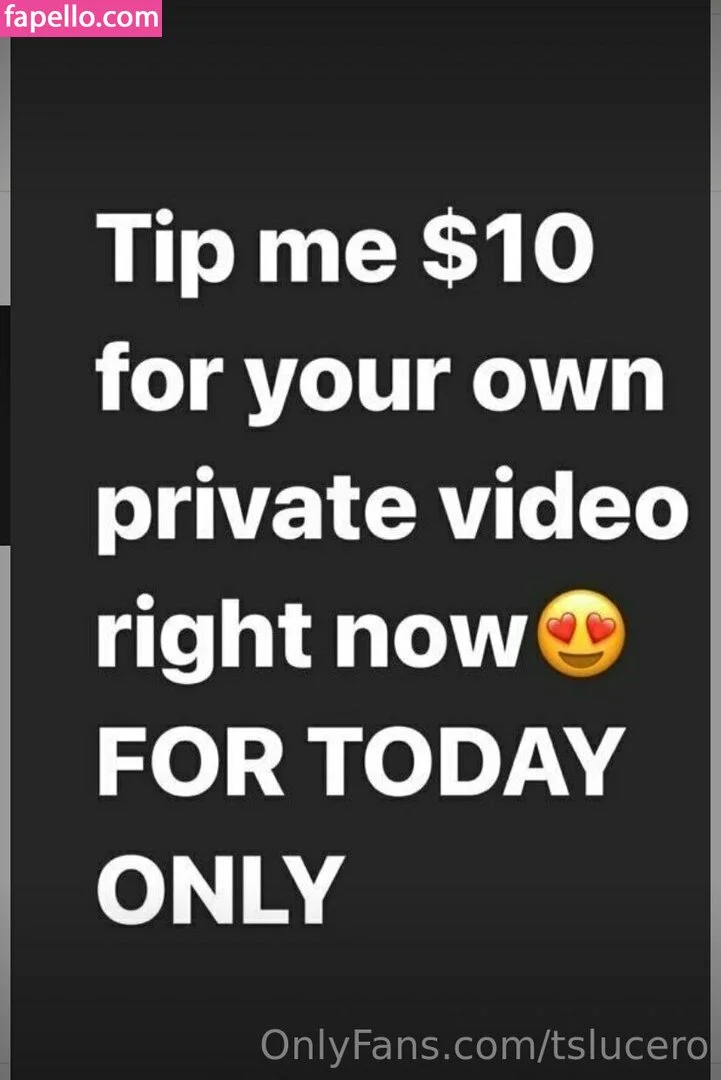 tslucero Onlyfans Photo Gallery 