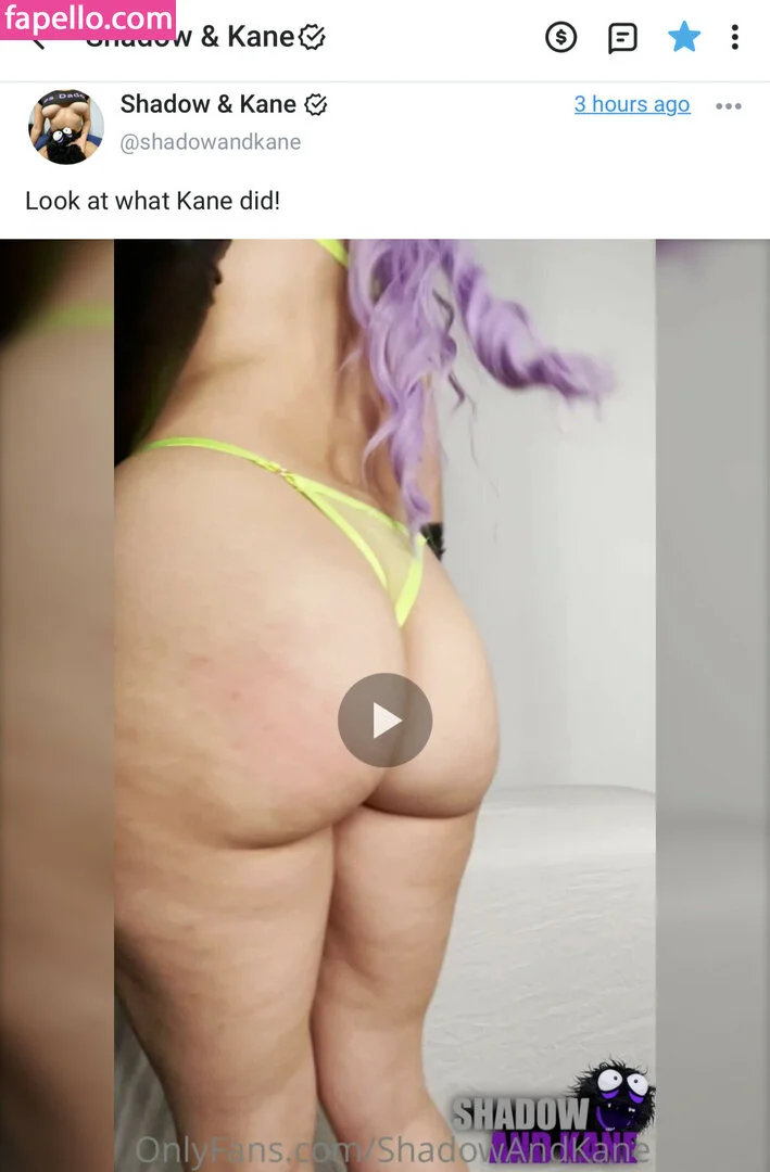 Shadowandkane Onlyfans Photo Gallery 