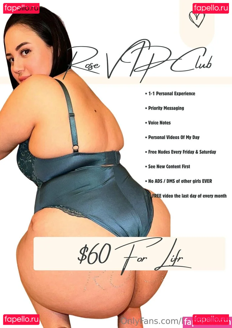 lifeofroseee Onlyfans Photo Gallery 