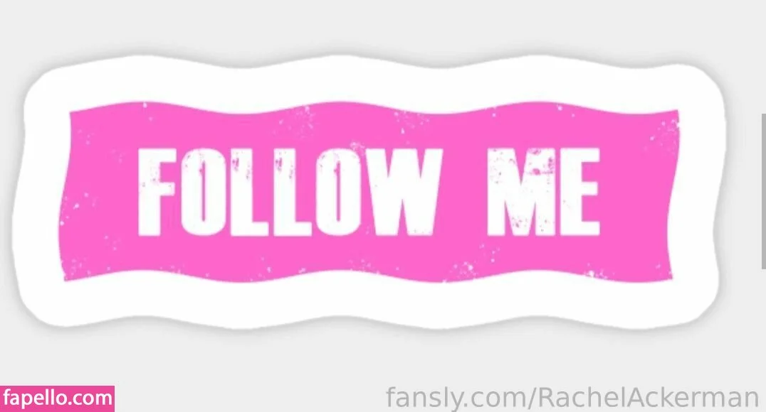 RachelAckerman Onlyfans Photo Gallery 