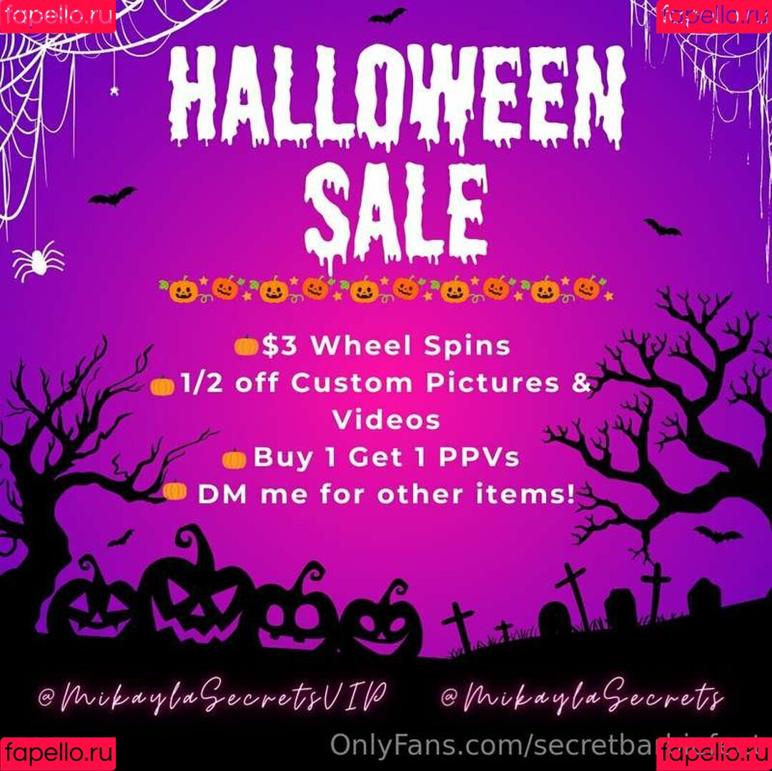 Mikayla Secrets Onlyfans Photo Gallery 