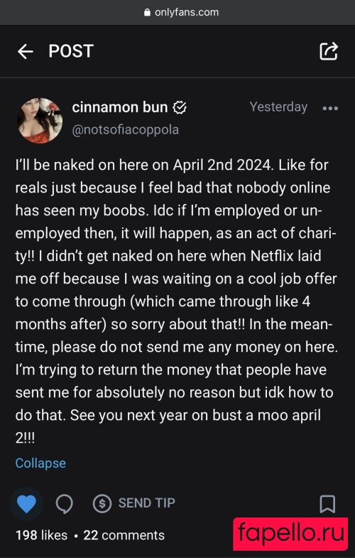 notsofiacoppola Onlyfans Photo Gallery 