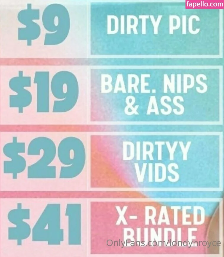 londynroyce Onlyfans Photo Gallery 