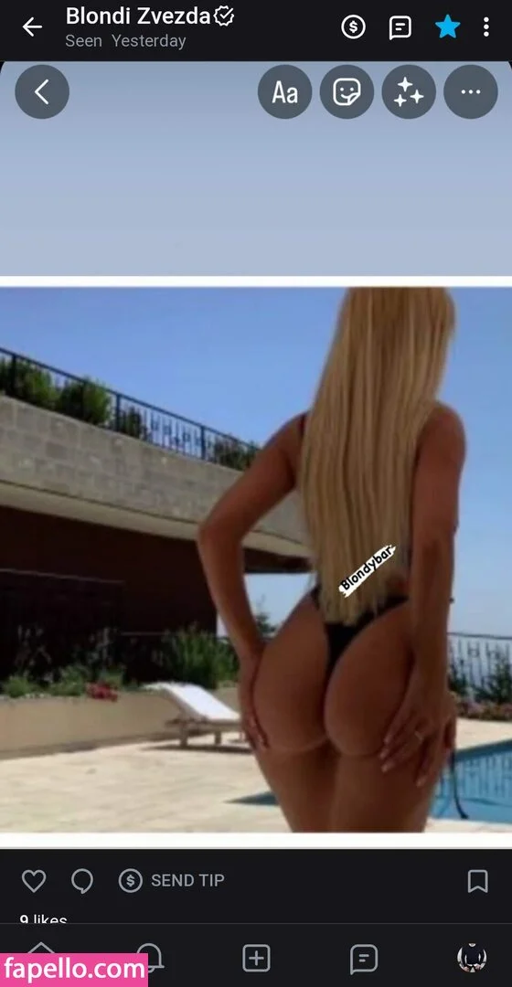 Blondi Zvezda Onlyfans Photo Gallery 