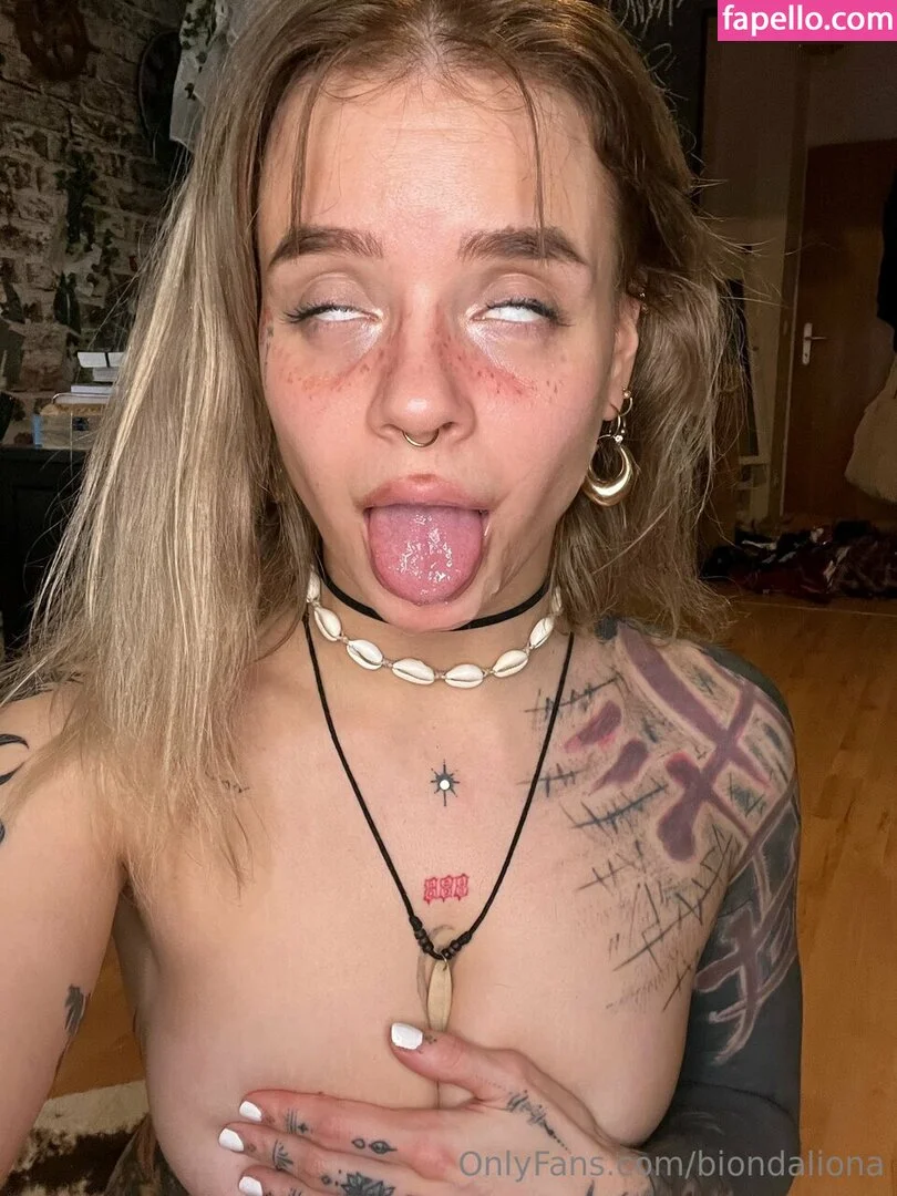 biondaliona Onlyfans Photo Gallery 