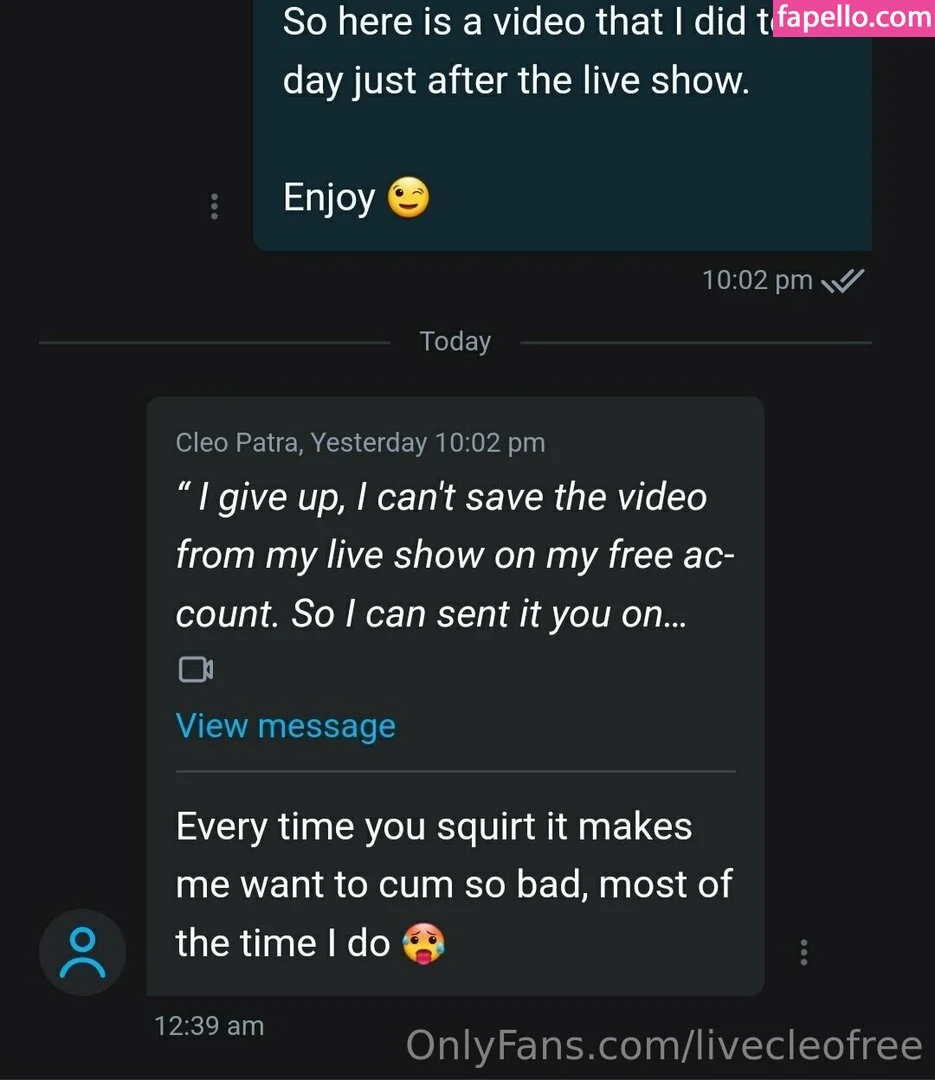 livecleofree Onlyfans Photo Gallery 