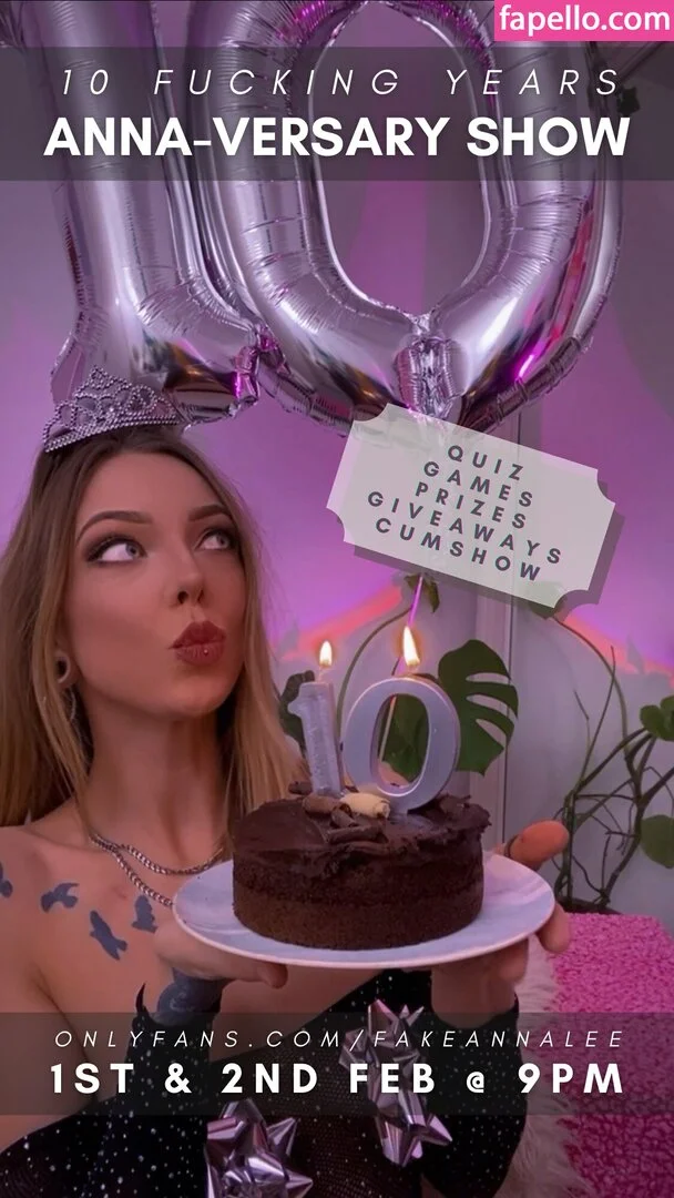 fakeannalee Onlyfans Photo Gallery 