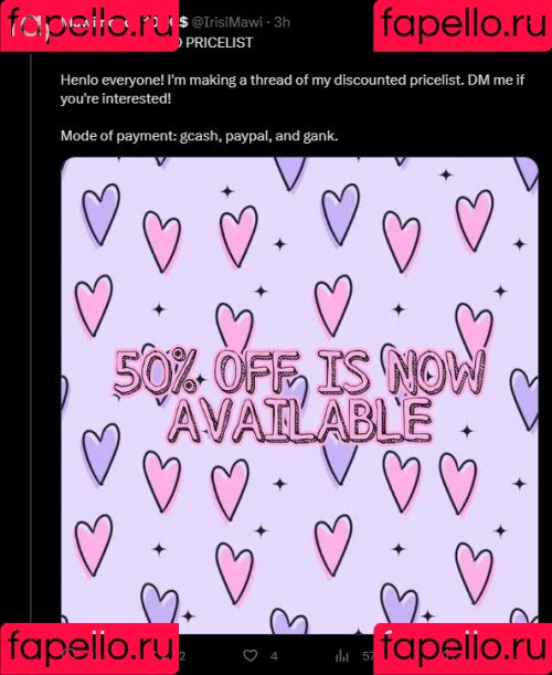 IrisiMawi Onlyfans Photo Gallery 