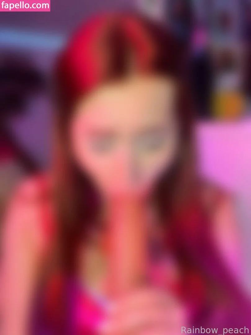 Rainbow_peach Onlyfans Photo Gallery 