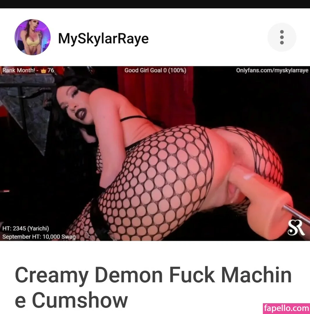 myskylarraye Onlyfans Photo Gallery 