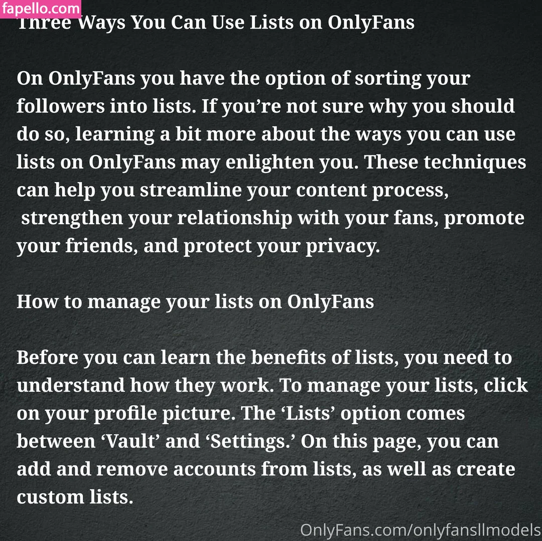 onlyfansllmodels Onlyfans Photo Gallery 