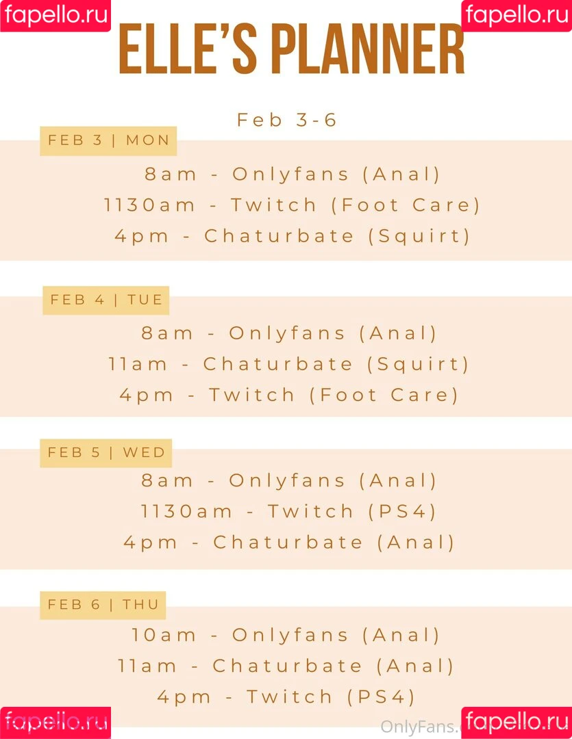 OftenElle / https: Onlyfans Photo Gallery 