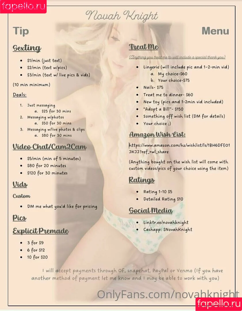 novah_knight / novahknight Onlyfans Photo Gallery 