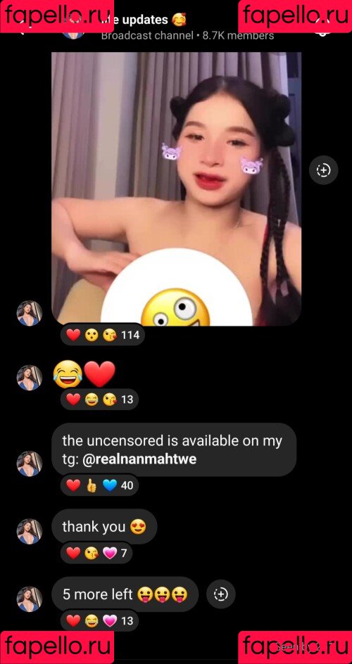 Nan Ma Htwe / annnangnang Onlyfans Photo Gallery 