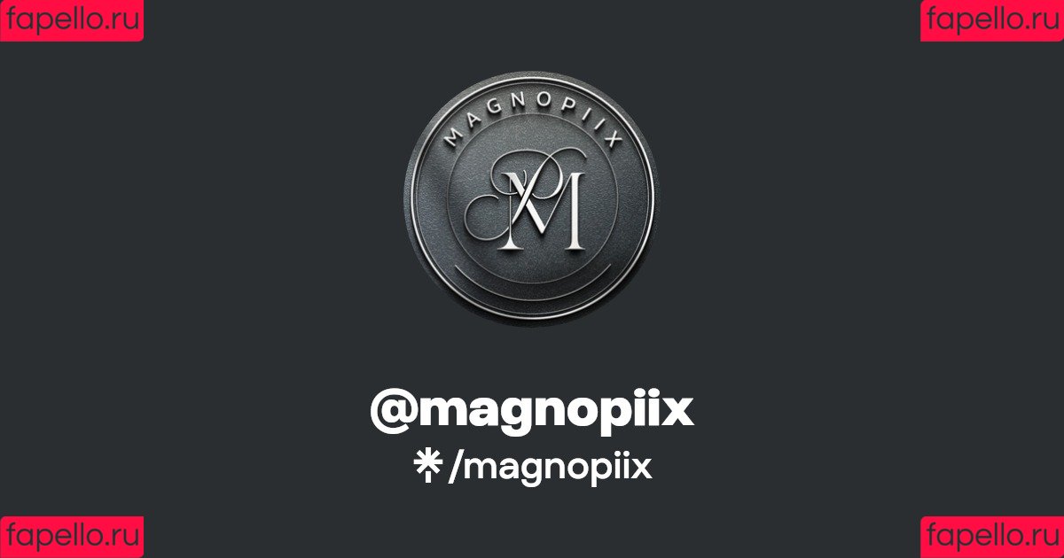 magnopiix Onlyfans Photo Gallery 