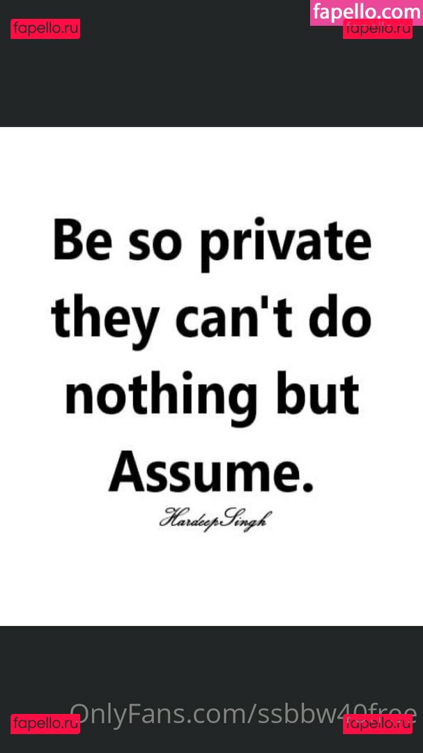 ssbbw40free / ssbbw4red20 Onlyfans Photo Gallery 