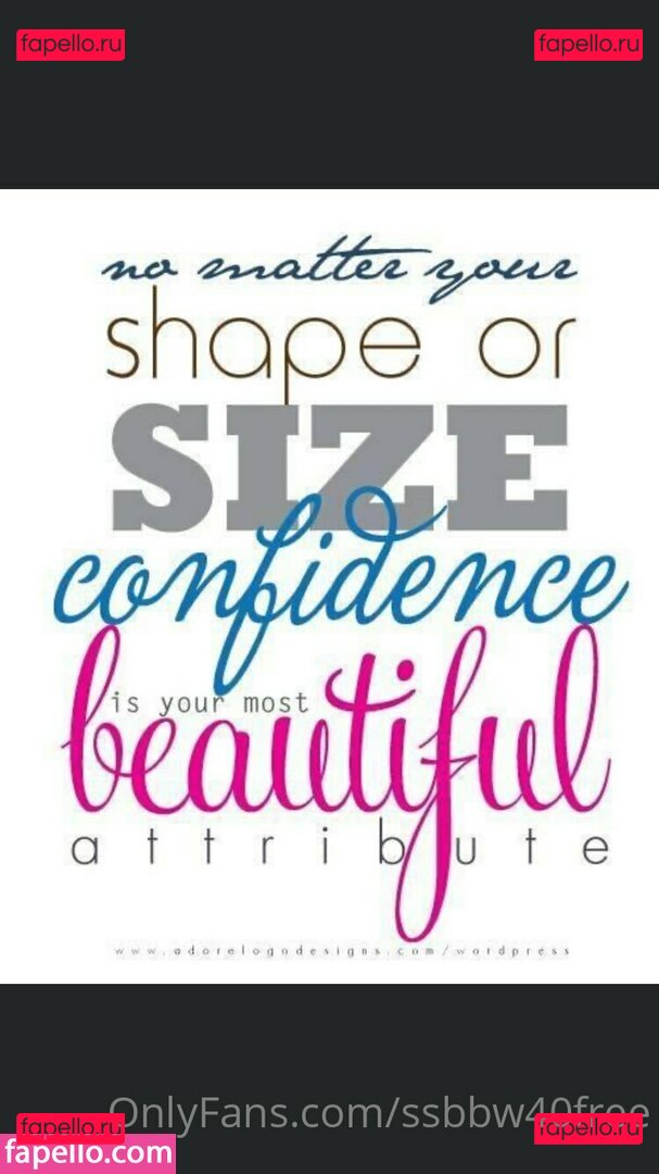 ssbbw40free / ssbbw4red20 Onlyfans Photo Gallery 