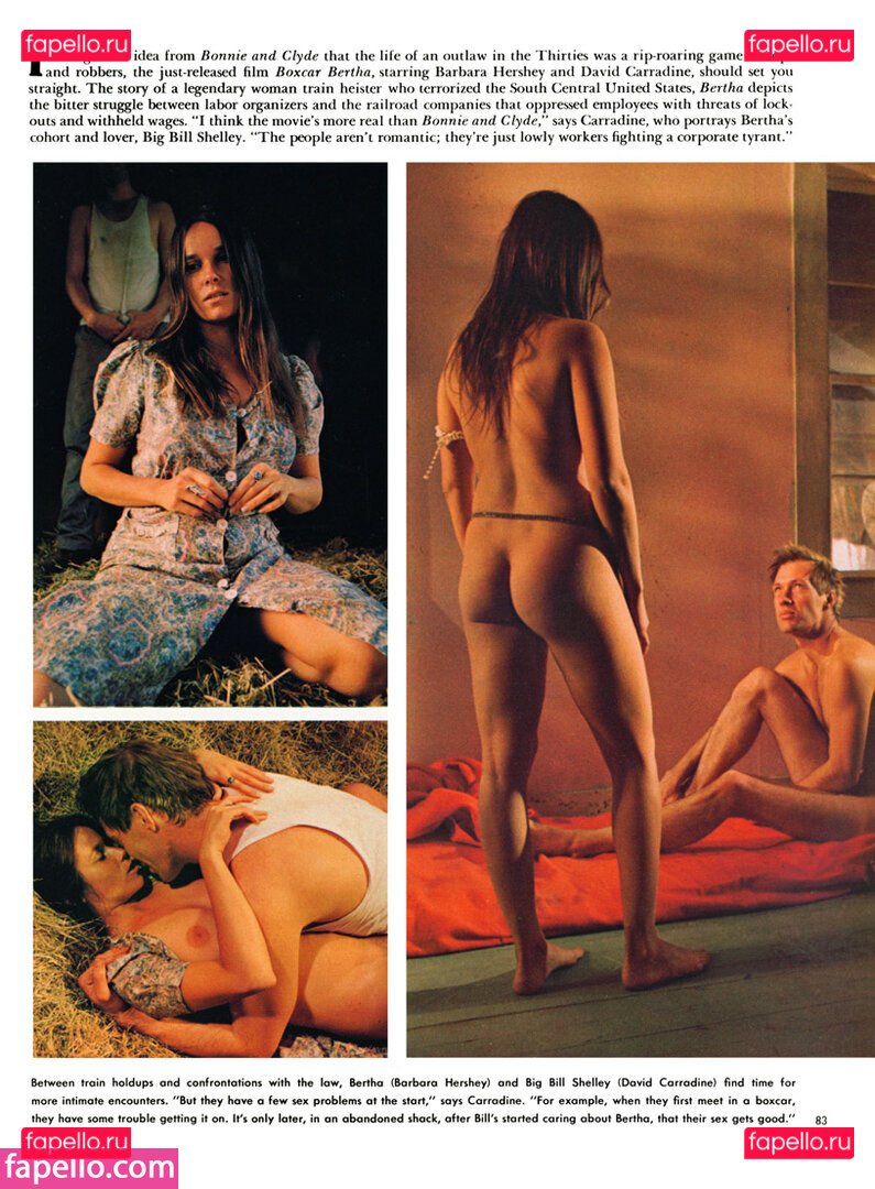 Barbara Hershey / barbarahershey8 Onlyfans Photo Gallery 