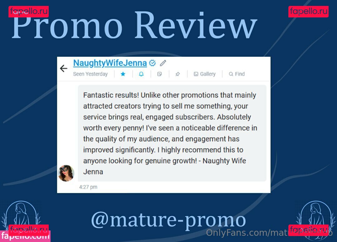 mature-promo / maturechicss Onlyfans Photo Gallery 