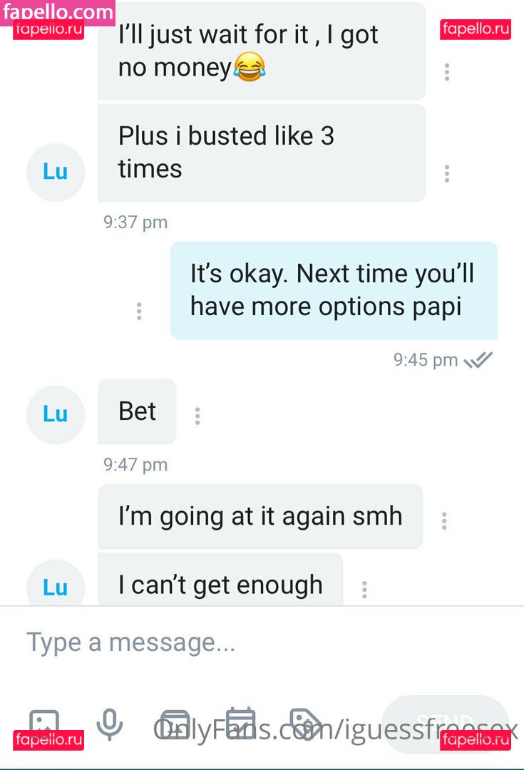 iguessfreesex Onlyfans Photo Gallery 