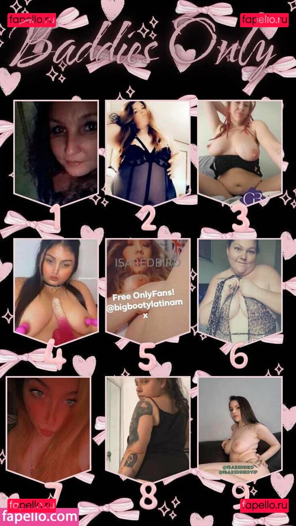 isaredbird Onlyfans Photo Gallery 