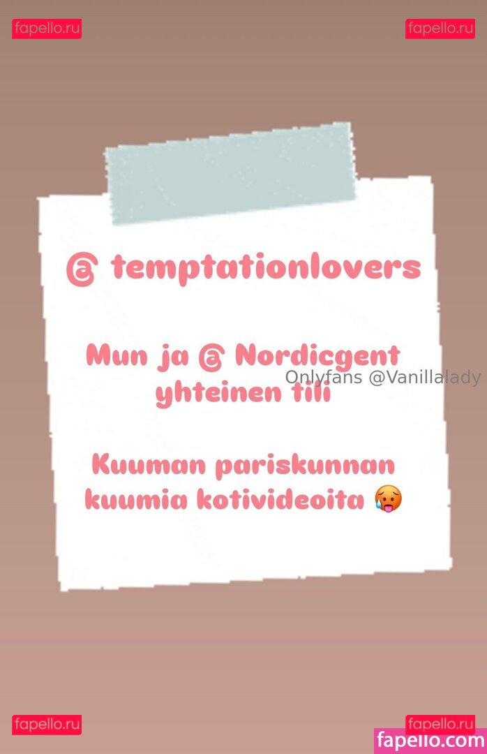 vanillalady Onlyfans Photo Gallery 