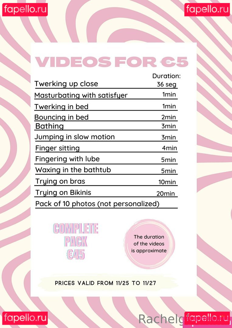 RachelGlvn / https: Onlyfans Photo Gallery 