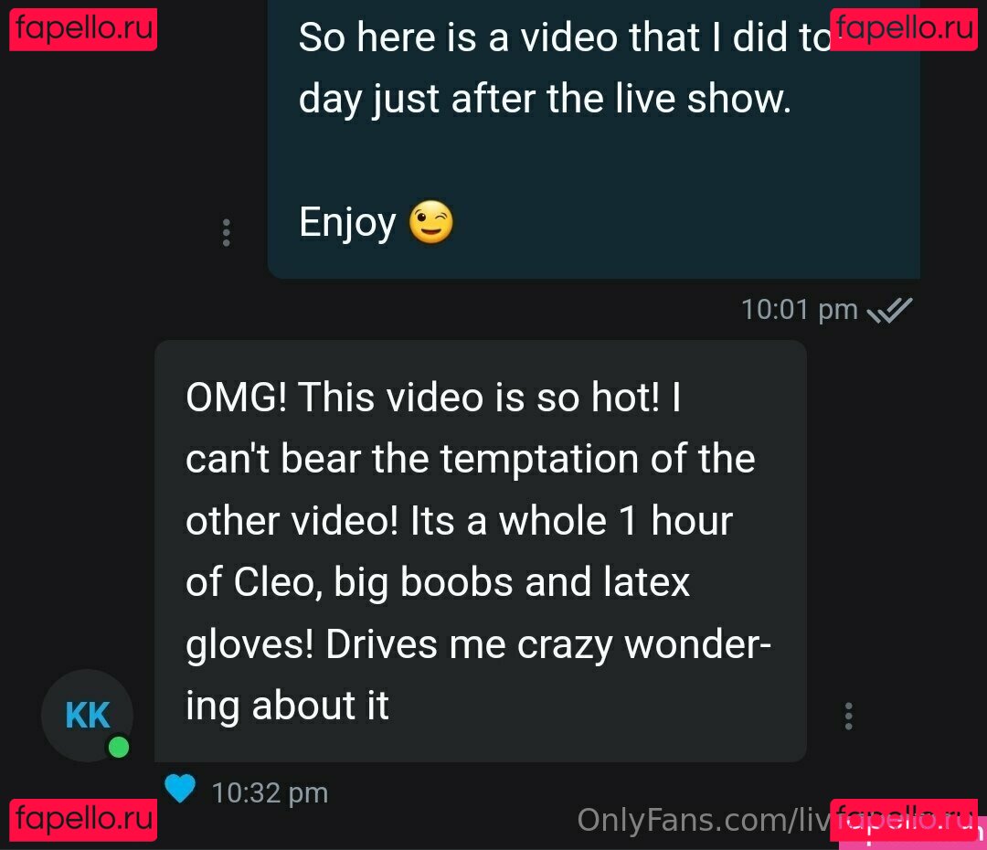 livecleo / livecleofree Onlyfans Photo Gallery 