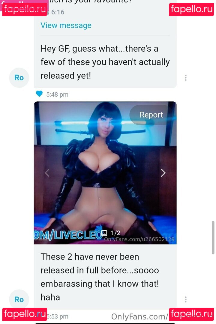 livecleo / livecleofree Onlyfans Photo Gallery 