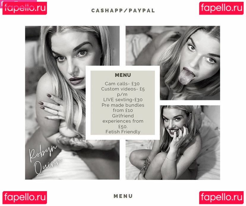 Robyn Quinn / https: / quinnrobyn222 / robynquinn Onlyfans Photo Gallery 