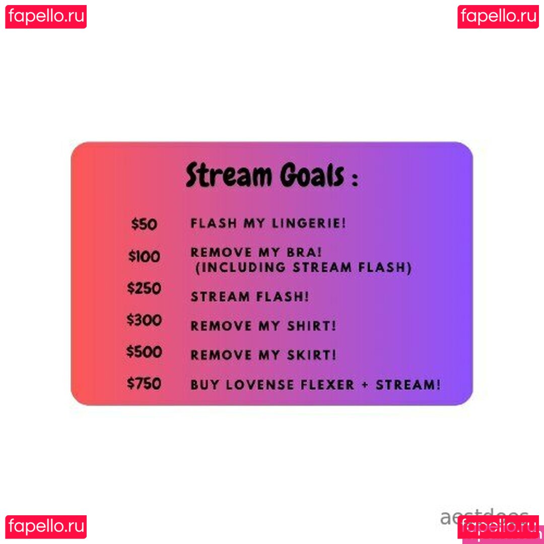 aest.does / aestdoes Onlyfans Photo Gallery 