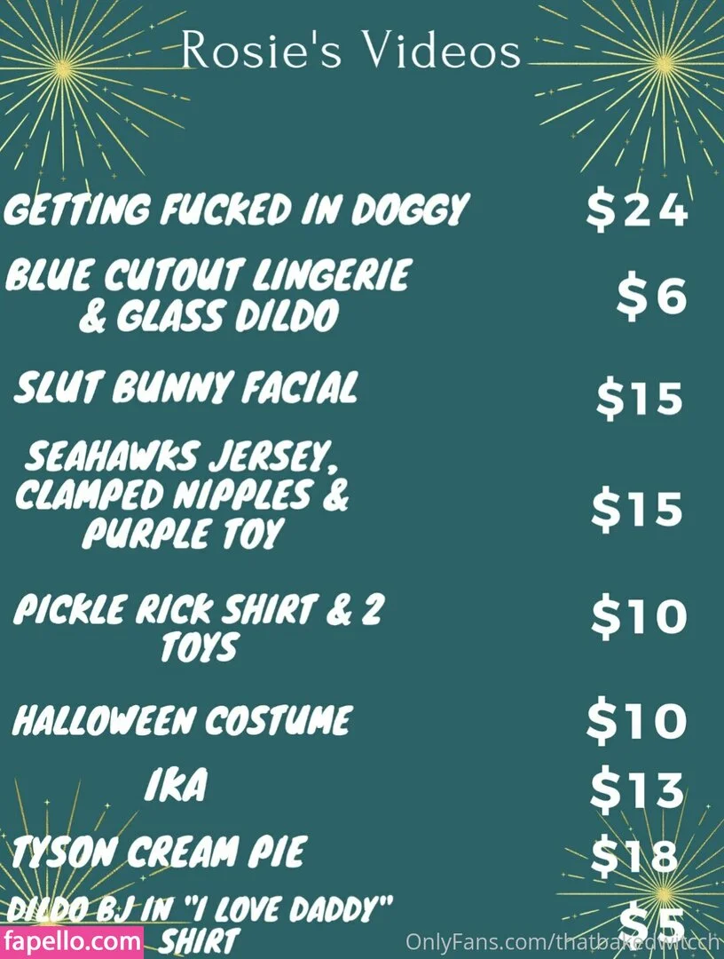 thatbakedwitcch Onlyfans Photo Gallery 